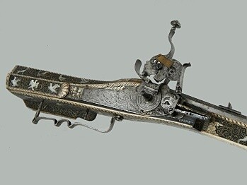 Wheellock rifle, Germany, 2nd half of the 17th century