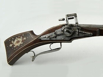 Wheellock carbine, belonged to the guard of the Salzburg archbishop Wolf Dietrich von Raitenau, Georg Zellner, Austria, early 17th century