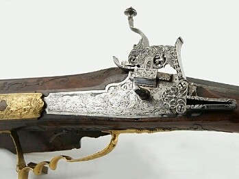 Whellock rifle, Paul Ignaz (and Paul?) Poser, Bohemia (Prague), 1st half of the 18th century